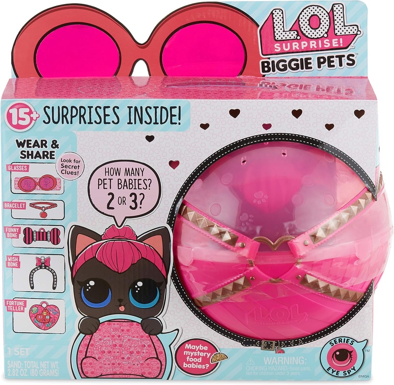 Amazon.com: L.O.L. Surprise! Biggie Pet - Spicy Kitty: Toys & Games