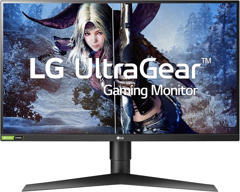 Amazon.com: LG 27GL83A-B 27 Inch Ultragear QHD IPS 1ms NVIDIA G-SYNC Compatible Gaming Monitor, Black: Computers & Accessories