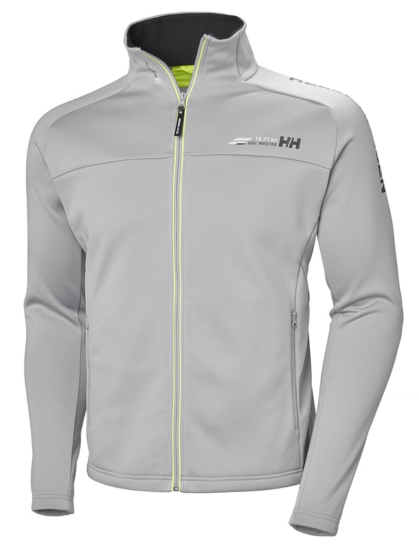 Amazon.com: Helly Hansen Men's HP Slick Face Fleece Jacket, 820 Silver Grey, Large: Sports & Outdoors