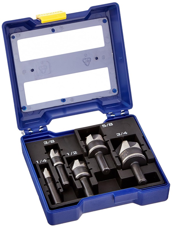 IRWIN Metal Countersink Drill Bit Set, 5 Piece, 1877793 - - Amazon.com