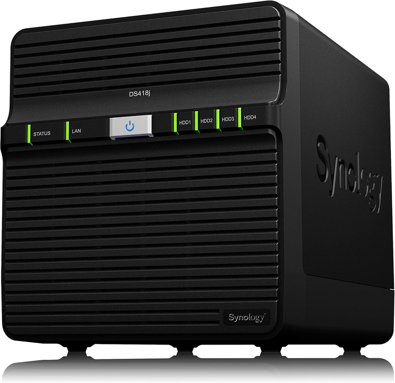Amazon.com: Synology 4 bay NAS DiskStation DS418j (Diskless): Electronics