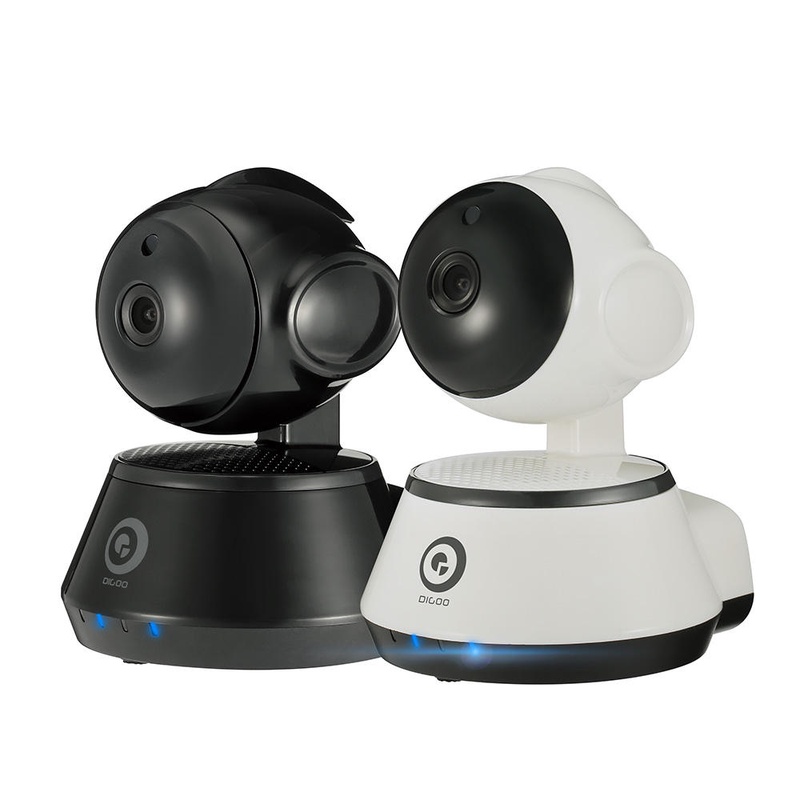 Digoo DG-M1Z 1080P SHARK 2.8mm 5.0MP Lens Super Ultra Clear Wired Wireless Security Wifi IP Camera Night Vision Two Way Audio Smart Home Video System Onvif Baby Pet Home Office DigooEye Mornitor
