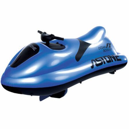Astone Ocean Scooter Inflatable Watercraft Jet Ski Motor Boat - Blue - Crazy Sales