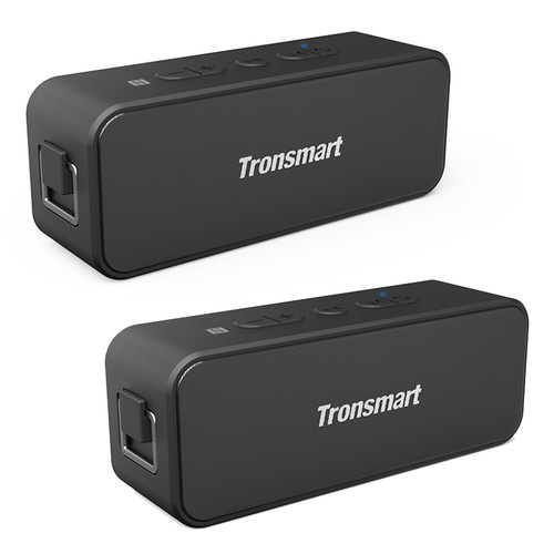 2 Packs Tronsmart T2 Plus 20W Bluetooth 5.0 Speaker TWS