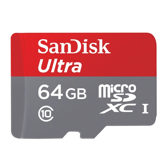 Genuine Original SanDisk Ultra microSDXC UHS-I TF Flash Memory Card 80MB/s Class 10 High Speed with Adapter