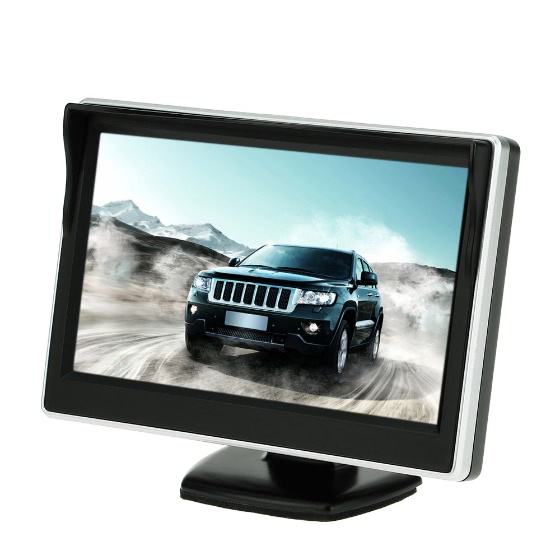 5 Inch TFT LCD Display Monitor Car Rear View Backup Reverse System + HD Parking Camera
