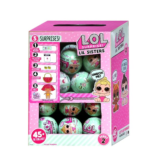 24pcs Lil Sister Outrageous Littles Surprise Dolls Pees And Sales Online #4 - Tomtop.com