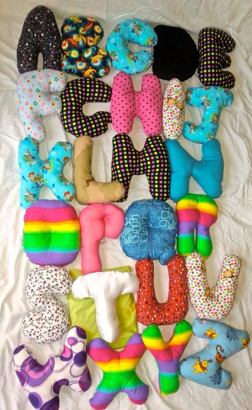 Custom Alphabet Pillow