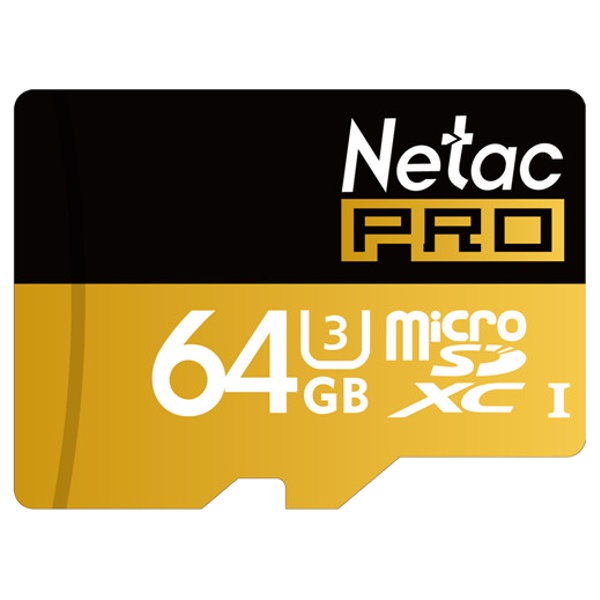 Netac Pro P500 64GB UHS-I U3 TF Card Micro SDXC Card For Mobile Phone