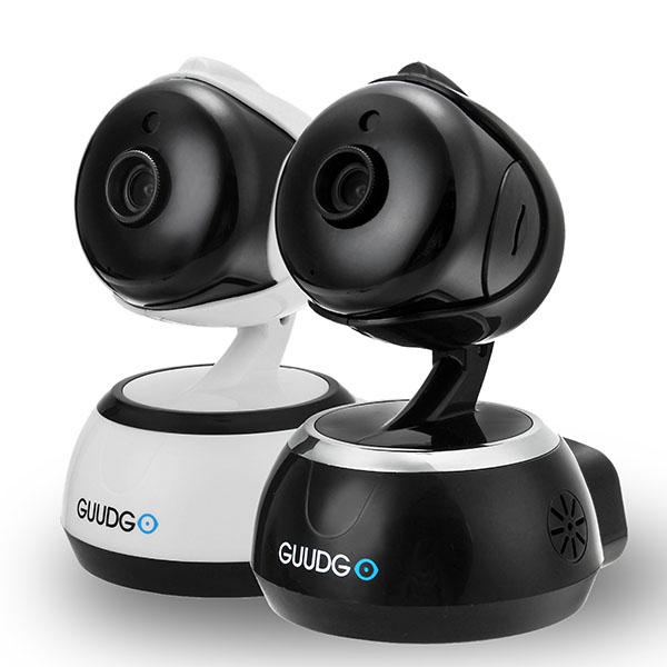 GUUDGO GD-SC02 720P Cloud Wifi IP Camera Pan&Tilt; IR-Cut Night Vision Two-way Audio Motion Detection Alarm Camera Monitor Support Amazon-AWS[Amazon Web Services] Cloud Storage Service