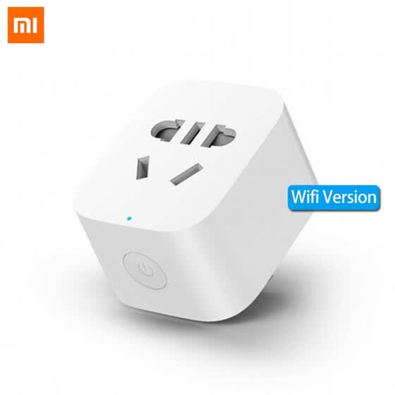 Shop 2019 New Arrive Xiaomi Mijia WiFi Mi Smart Socket Plug WiFi Version Wireless Remote Socket Adaptor Power on and off with phone Online from Best Other Accessories on JD.com Global Site - Joybuy.com