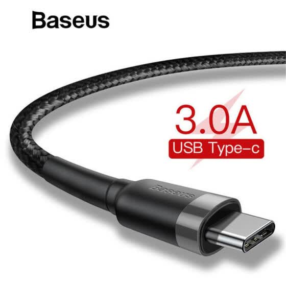 Shop Baseus USB to Type-C 3.0A cable for charging and data transfer, PD 3.0 cable for HuaWei / iPhone / XiaoMi / Samsung Online from Best Mobile Phone Cables on JD.com Global Site - Joybuy.com