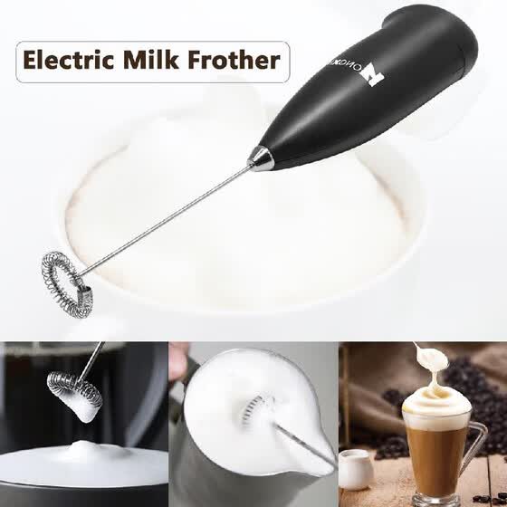 Shop Electric Milk Frother Automatic Handheld Foam Maker for Egg Latte Cappuccino Hot Chocolate Matcha Home Kitchen Coffee Tool Online from Best Kitchen Utensils on JD.com Global Site - Joybuy.com