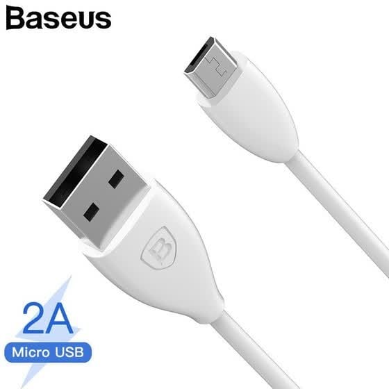 Shop Baseus 2A Micro USB Cable Charging and data transfer Cable for Samsung Note 4 Xiaomi Red MiHua Wei Qi Charging 1M Online from Best Mobile Phone Cables on JD.com Global Site - Joybuy.com