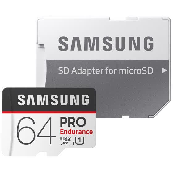 Shop Samsung PRO Endurance Micro SD Memory Card, 64GB Online from Best Memory Cards on JD.com Global Site - Joybuy.com
