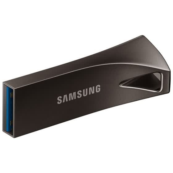 Shop SAMSUNG Bar Plus 128GB USB3.1 U disk reading 300MB/s computer, car metal U disk Online from Best USB Flash Drives on JD.com Global Site - Joybuy.com