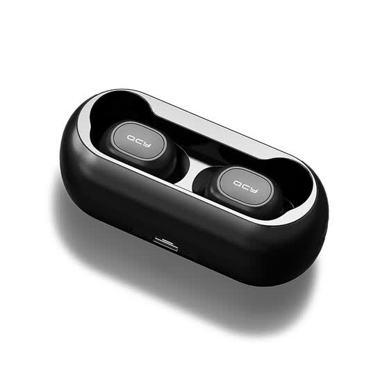 Shop QCY T1 5.0 True Wireless Bluetooth Headset Air Separate Sports Headset Sports Running Mini Invisible Mini Ultra Small Ear In-Ear Apple/Android Phone Universal Black Online from Best Headphones on JD.com Global Site - Joybuy.com