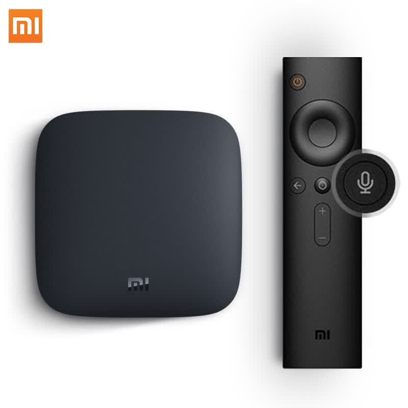 Shop Global Version Xiaomi Mi TV Box 3 Android 6.0 4K 8GB HD WiFi Bluetooth Multi-language Youtube DTS Dolby IPTV Smart Media Player Online from Best Set Top Boxes on JD.com Global Site - Joybuy.com