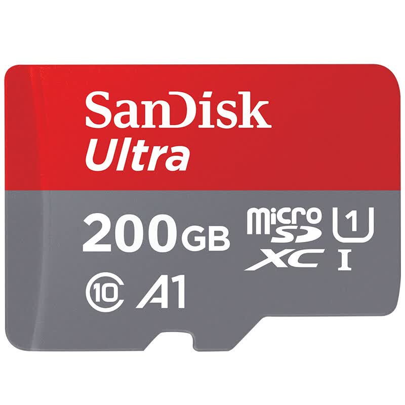 Shop SanDisk A1 200GB MicroSDXC UHS-I TF Card Online from Best Memory Cards on JD.com Global Site - Joybuy.com