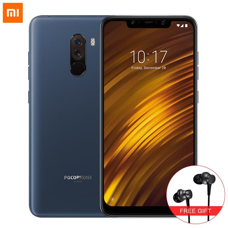 Global Version Xiaomi POCOPHONE F1 6GB 64GB Smartphone Snapdragon 845 Octa Core 6.18