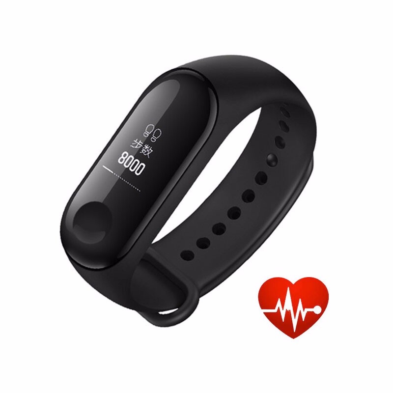 Origina Xiaomi Mi Band 3 Smart Wristband Fitness Bracelet MiBand Band 3 Big Touch Screen OLED Message Heart Rate Time Smartband - Smart Wristbands - Joybuy.com