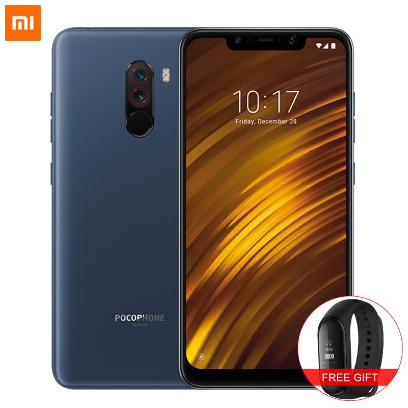 Global Version Xiaomi POCOPHONE F1 6GB 128GB Smartphone Snapdragon 845 Octa Core 6.18