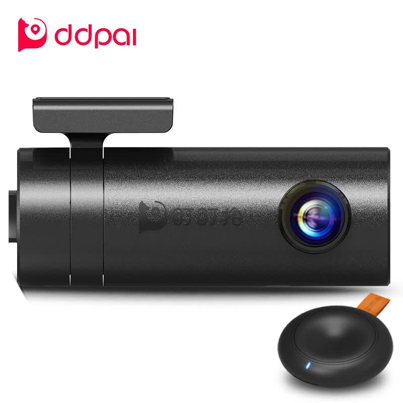 Shop DDpai mini WiFi Dash Cam 1080P FHD Night Vision Car DVR Recorder Wireless Snapshot Auto Car Camera Rotatable Lens Camcord Online from Best on JD.com Global Site - Joybuy.com