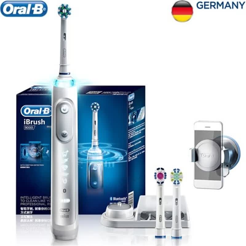 Shop Oral B smart electric toothbrush 3D sonic adult charging toothbrush iBrush9000 white Online from Best on JD.com Global Site - Joybuy.com