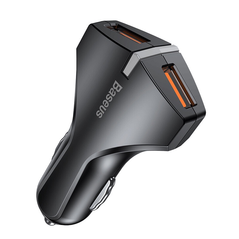 Baseus Quick Charge 3.0 Car Charger 5V3A Dual USB Port QC3.0 Quick Charger Mobile Phone Fast Charging Charger 2 USB Car-Charger - Car Electronic Accessories - Joybuy.com