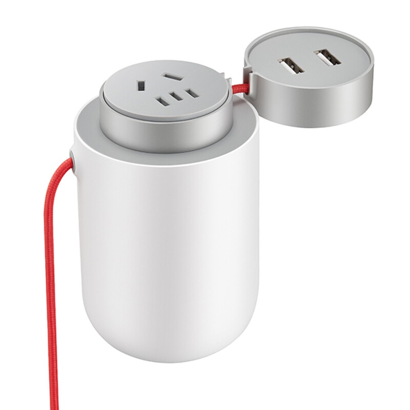 Original Xiaomi Mijia 100W Portable Car Power Inverter Converter DC 12V to AC 220V with 5V/2.4A Dual USB Ports Car Charger - Car Electronic Accessories - Joybuy.com