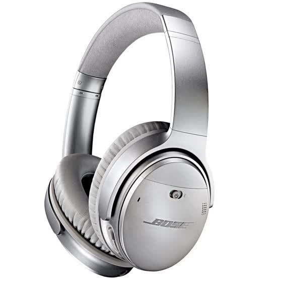 Shop Bose QuietComfort 35 Wireless Noise Reduction Bluetooth Headphone, Silver Online from Best Headphones on JD.com Global Site - Joybuy.com