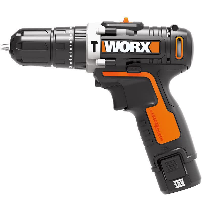 Shop WORX WX129.3 12V rechargeable electric impact Drill household multi-function pistol electric Screwdriver power tool Online from Best Power Tools on JD.com Global Site - Joybuy.com