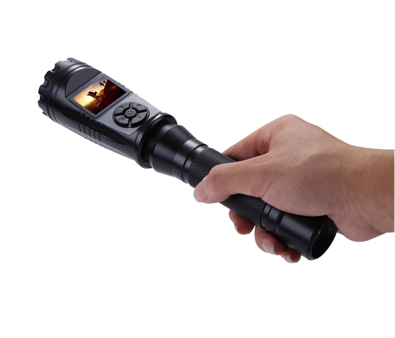 AURKTECH HD 1080P IP56 Waterproof Video Sound SOS Funtion Camera Recorder Flashlightt