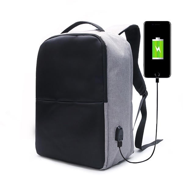 Ekphero® Men Anti-theft Backpack Waterproof Travel Bag With USB Charging Port