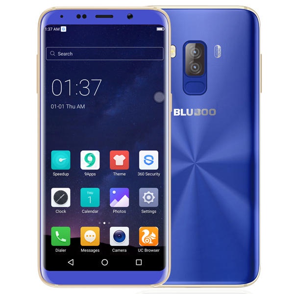 Bluboo S8 5.7'' Dual Rear Cameras Android 7.0 3GB RAM 32GB ROM MTK6750T Octa-Core 4G Smartphone