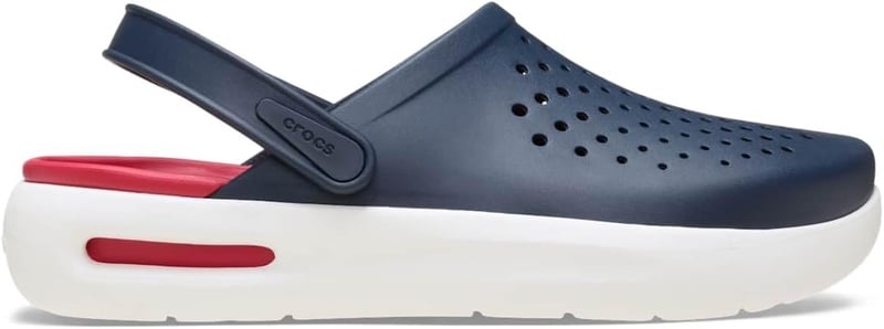Amazon.com | Crocs Unisex-Adult Inmotion Clogs, LiteRide Comfort, Slip On Shoes for Women and Men, Navy, 10 Women/8 Men | Mules & Clogs