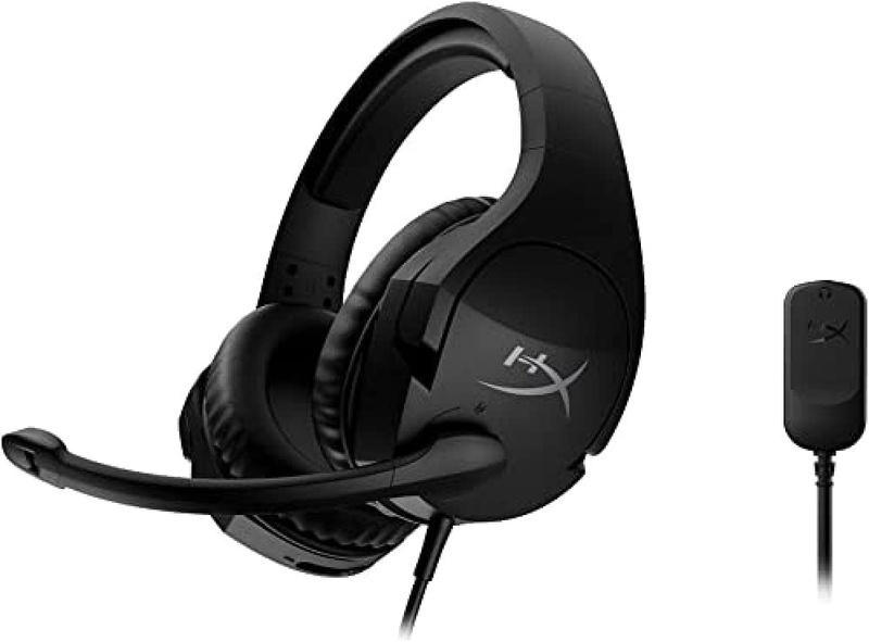 Amazon.com: HyperX Cloud Stinger S – Gaming Headset, for PC, Virtual 7.1 Surround Sound, Lightweight, Memory Foam, Soft Leatherette, Durable Steel Sliders, Swivel-to-Mute Noise-Cancelling Microphone, Black : Video Games
