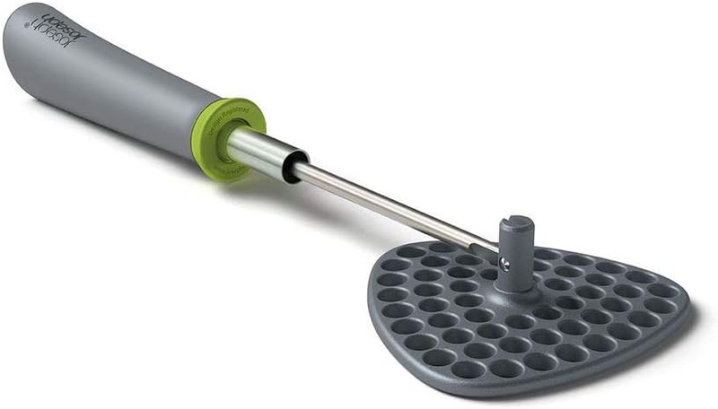 Amazon.com: Joseph Joseph Delta Folding Potato Masher Stores Flat Space Saving Locking, One-Size, Gray/Green: Home & Kitchen