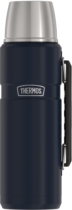 Amazon.com: THERMOS Stainless King Vacuum-Insulated Beverage Bottle, 40 Ounce, Midnight Blue: Home & Kitchen