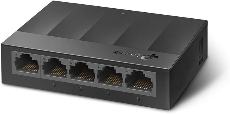 Amazon.com: TP-Link Litewave 5 Port Gigabit Ethernet Switch | Desktop Ethernet Splitter | Plastic Case | Unshielded Network Switch | Plug & Play | Fanless Quiet | Unmanaged (LS1005G) : Electronics