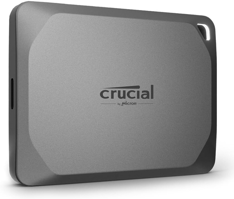 Amazon.com: Crucial X9 Pro 1TB Portable SSD – Up to 1050MB/s Read and Write, Water and Dust Resistant, with Mylio Photos+ Offer – USB 3.2 External Solid State Drive – CT1000X9PROSSD902 : Electronics