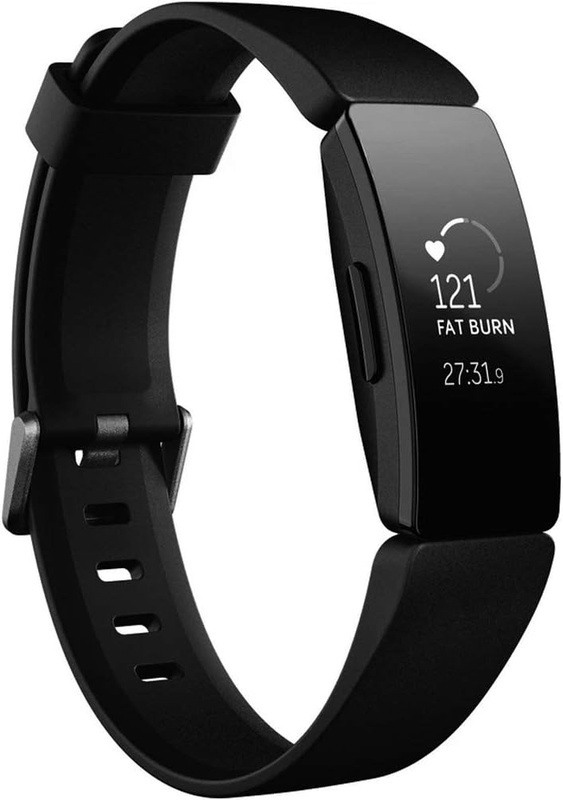 Amazon.com: Fitbit Inspire HR Heart Rate and Fitness Tracker, One Size (S and L Bands Included), 1 Count : Sports & Outdoors