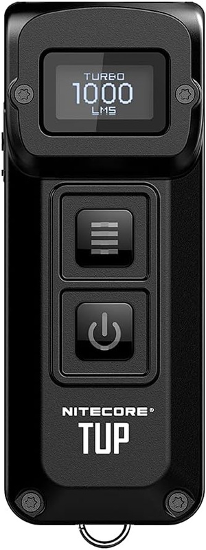 Amazon.com: Nitecore TUP 1000 Lumen RCHRGBL Keychain Flashlight Black