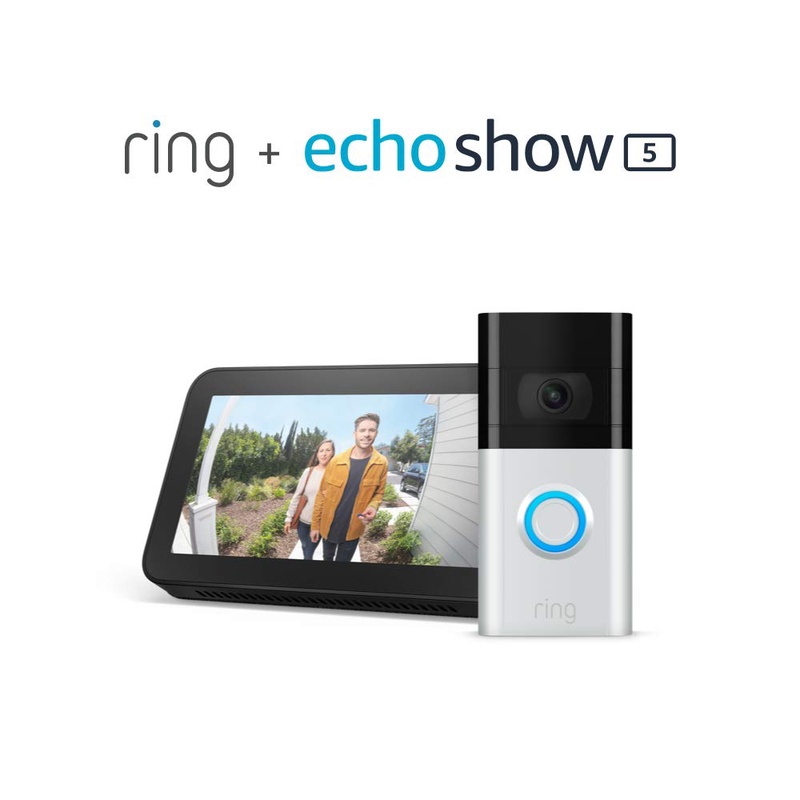 Amazon.com: Ring Video Doorbell 3 with Echo Show 5 : Tools & Home Improvement