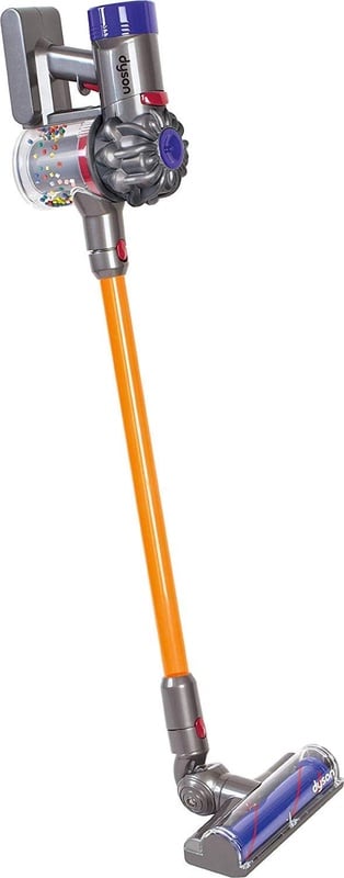 Amazon.com: Casdon Little Helper Dyson Cord-free Vacuum Cleaner Toy, Grey, Orange and Purple (68702) : Everything Else