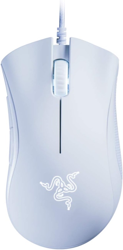 Amazon.com: Razer DeathAdder Essential Gaming Mouse: 6400 DPI Optical Sensor - 5 Programmable Buttons - Mechanical Switches - Rubber Side Grips - Mercury White : Video Games
