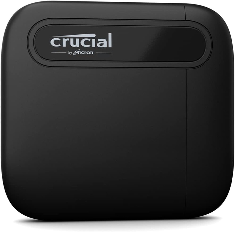 Amazon.com: Crucial X6 500GB Portable SSD – Up to 540MB/s – USB 3.2 – External Solid State Drive, USB-C - CT500X6SSD9 : Electronics