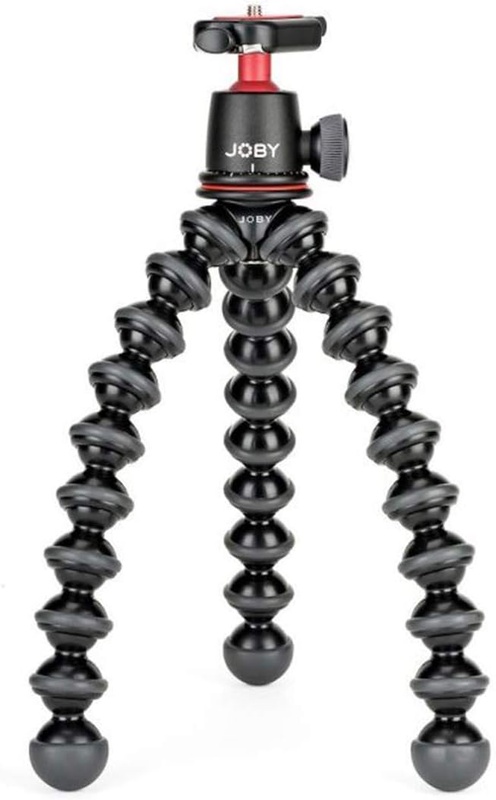 Amazon.com : Joby JB01507 GorillaPod 3K Kit. Compact Tripod 3K Stand and Ballhead 3K for Compact Mirrorless Cameras or Devices up to 3K (6.6lbs). Black/Charcoal. : Electronics