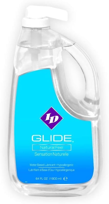 Amazon.com: ID Glide 64 fl oz Water Based Personal Lubricant Hypoallergenic Lube for Men Women and Couples, Liquid Glide Natural Feel for Pleasure, Made in USA by ID Lubricants : Health & Household