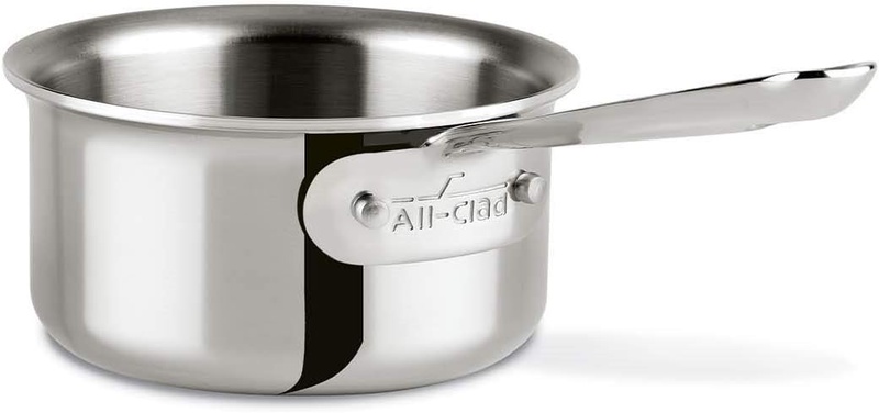 Amazon.com: ALL-CLAD 42006 D3 Stainless 0.5 Qt. Butter Warmer with Pour Lip, Silver: Home & Kitchen